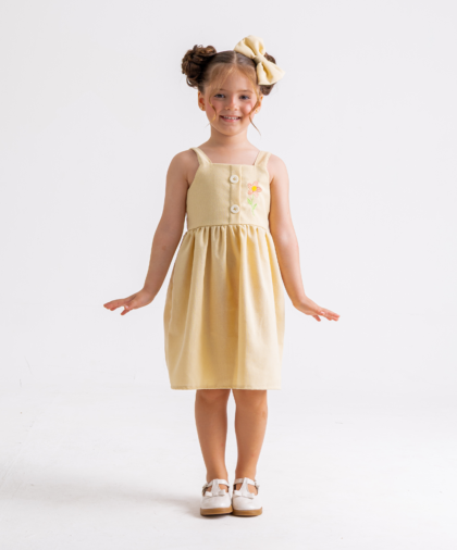 VESTIDO FLORENÇA AMARELO