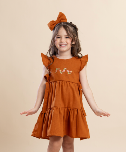 VESTIDO ELOAH CARAMELO