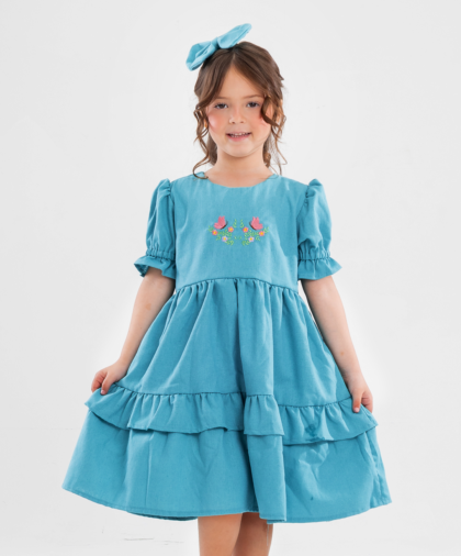 VESTIDO MELISSA AZUL