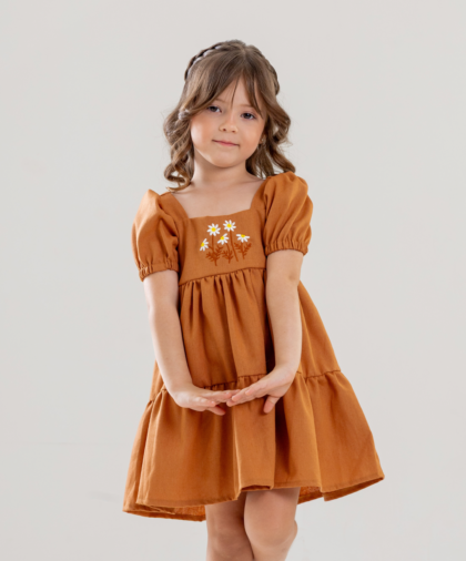 VESTIDO PRINCESA CARAMELO