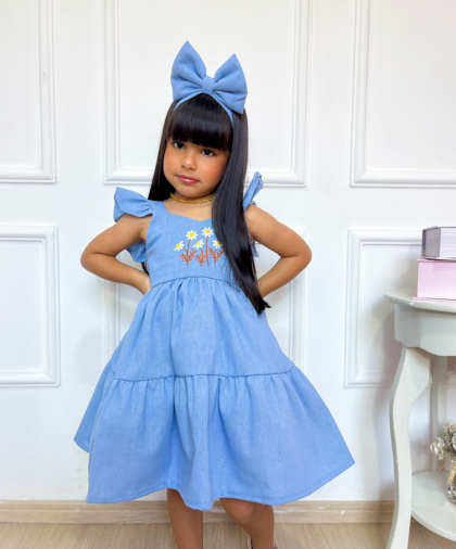 VESTIDO SOFIA AZUL BEBÊ