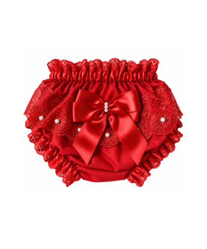 CALCINHA DE GRIPIR VERMELHO TRICOLINE